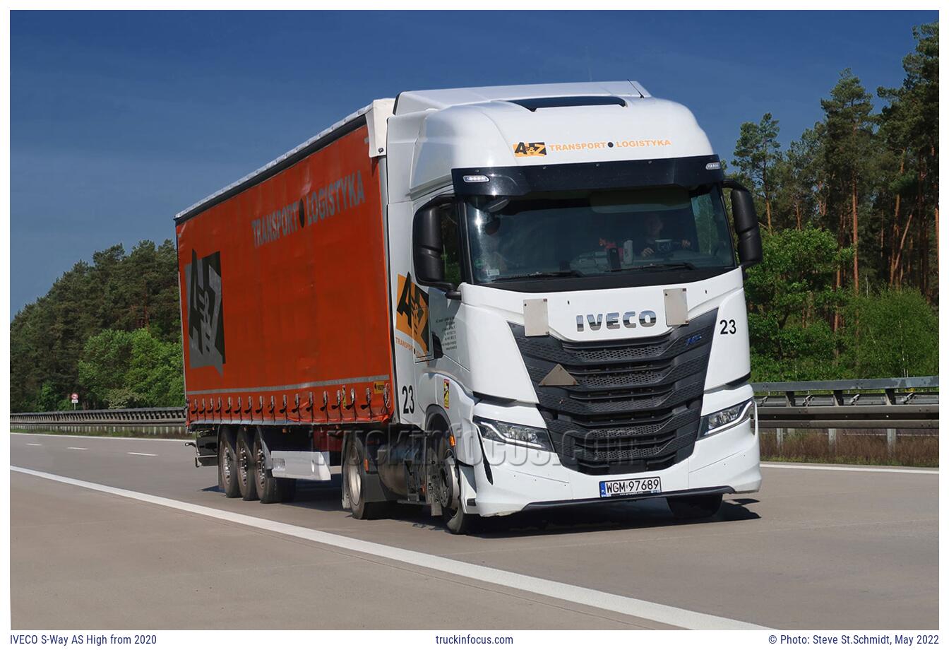 IVECO S-Way AS High from 2020 Photo May 2022