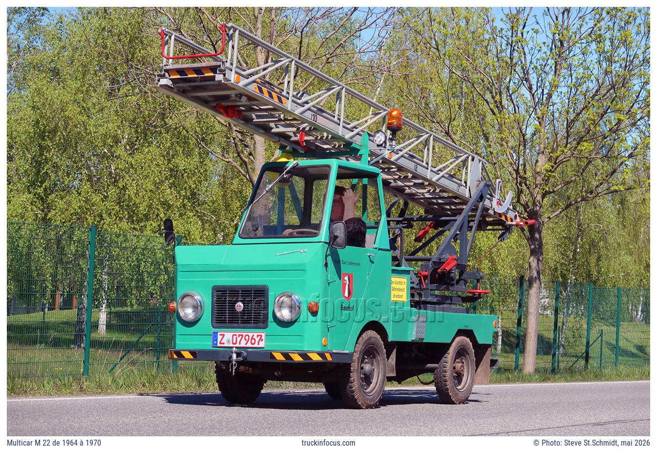 Multicar M 22 de 1964 à 1970 Photo mai 2026