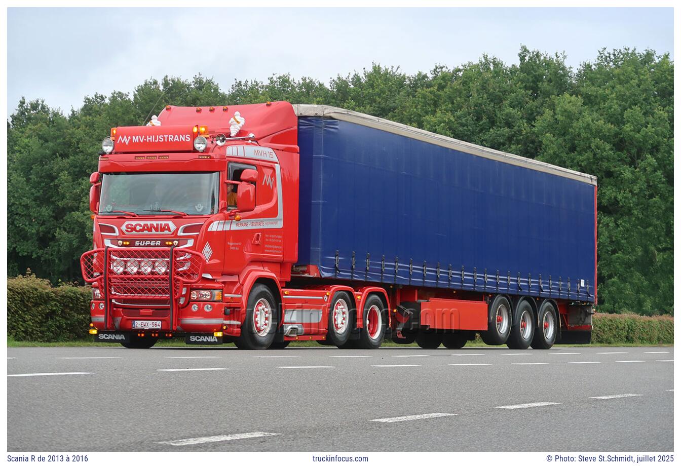 Scania R de 2013 à 2016 Photo juillet 2025