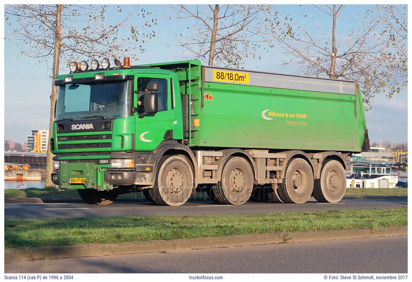 Scania 114 (cab P) de 1996 a 2004 Foto noviembre 2017