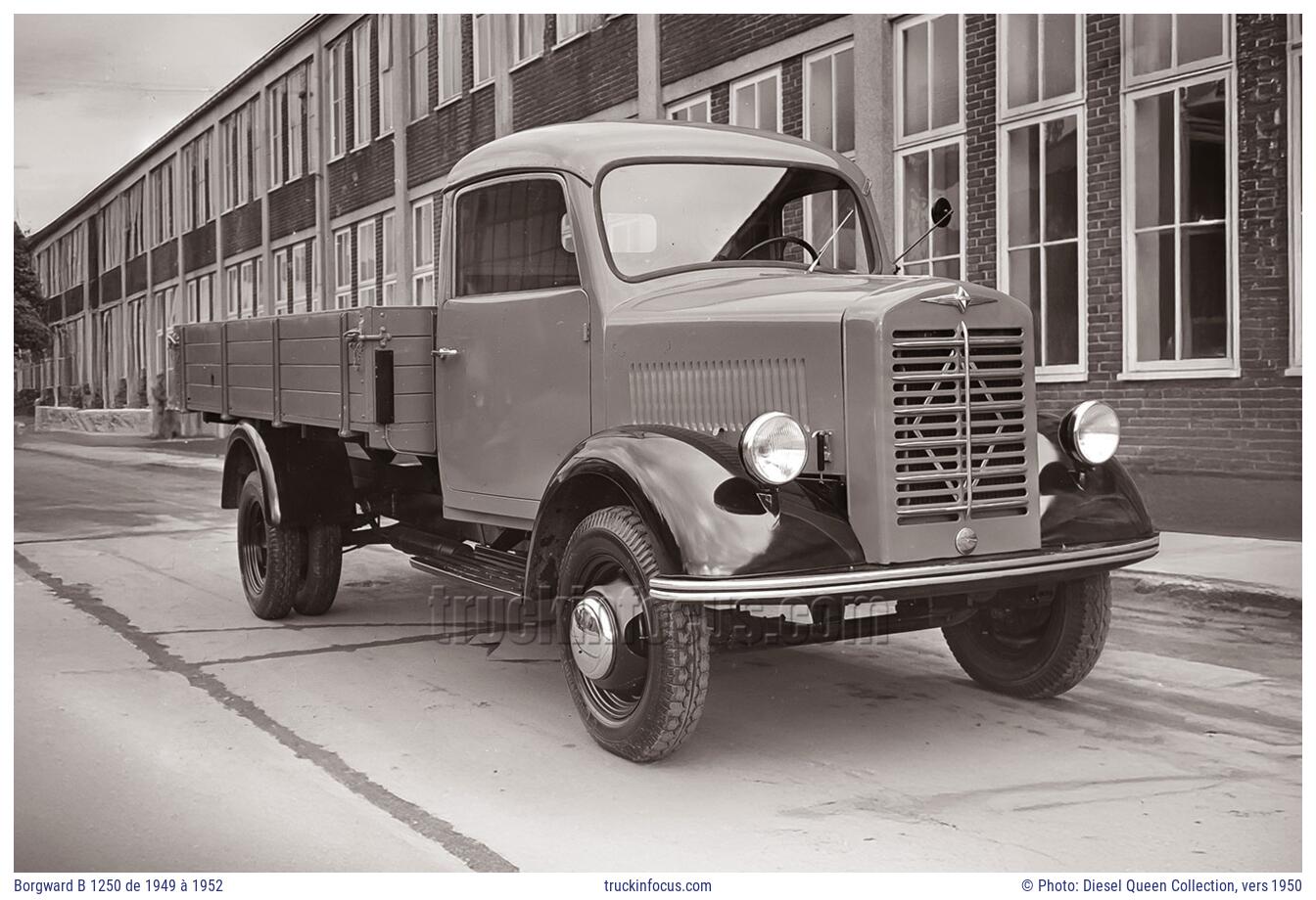 Borgward B 1250 de 1949 à 1952 Photo vers 1950