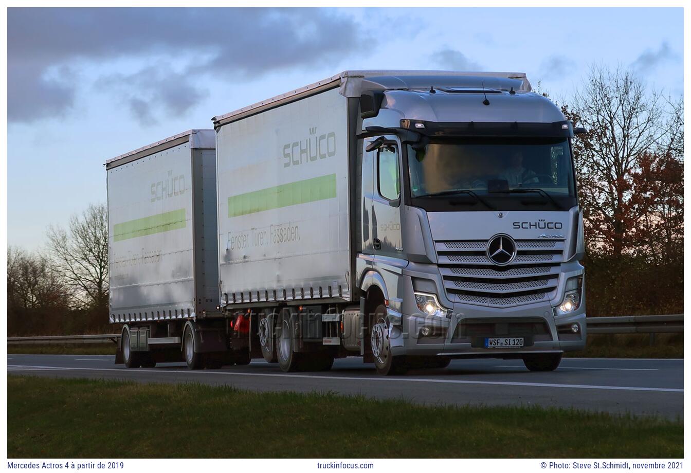 Mercedes Actros 4 à partir de 2019 Photo novembre 2021