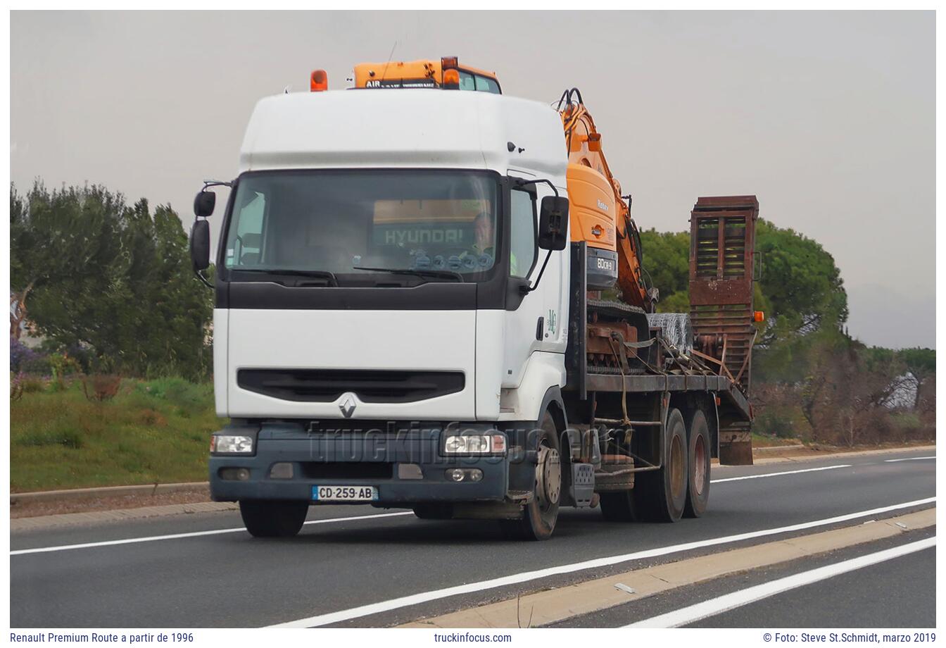 Renault Premium Route a partir de 1996 Foto marzo 2019