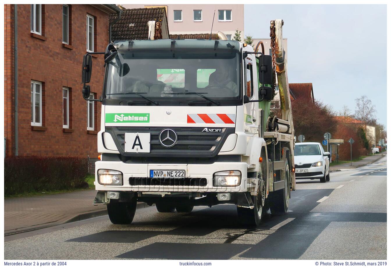 Mercedes Axor 2 à partir de 2004 Photo mars 2019