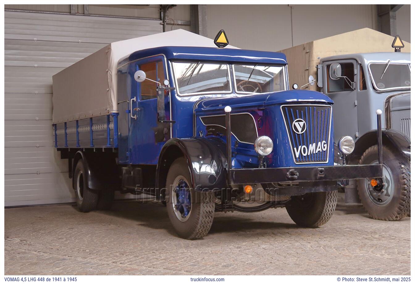 VOMAG 4,5 LHG 448 de 1941 à 1945 Photo mai 2025