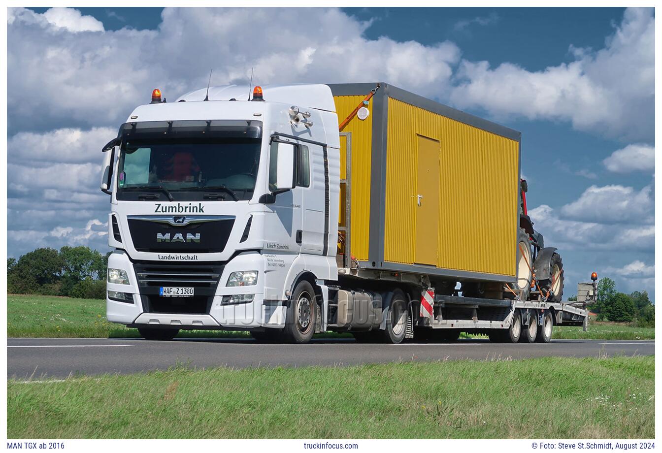 MAN TGX ab 2016 Foto August 2024