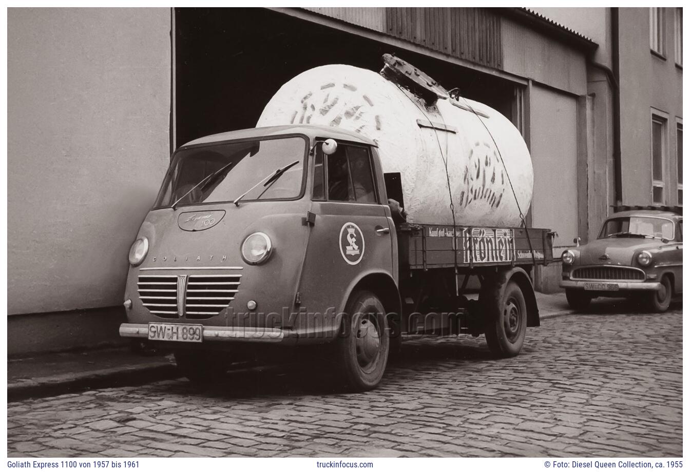 Goliath Express 1100 von 1957 bis 1961 Foto ca. 1955