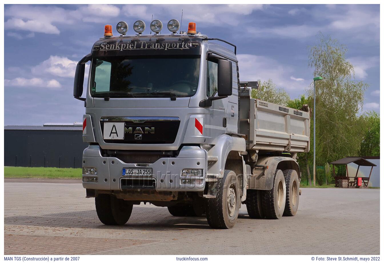 MAN TGS (Construcción) a partir de 2007 Foto mayo 2022