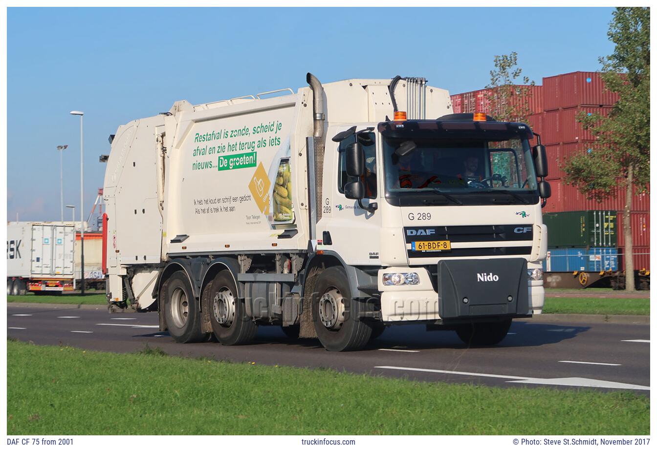 DAF CF 75 from 2001 Photo November 2017