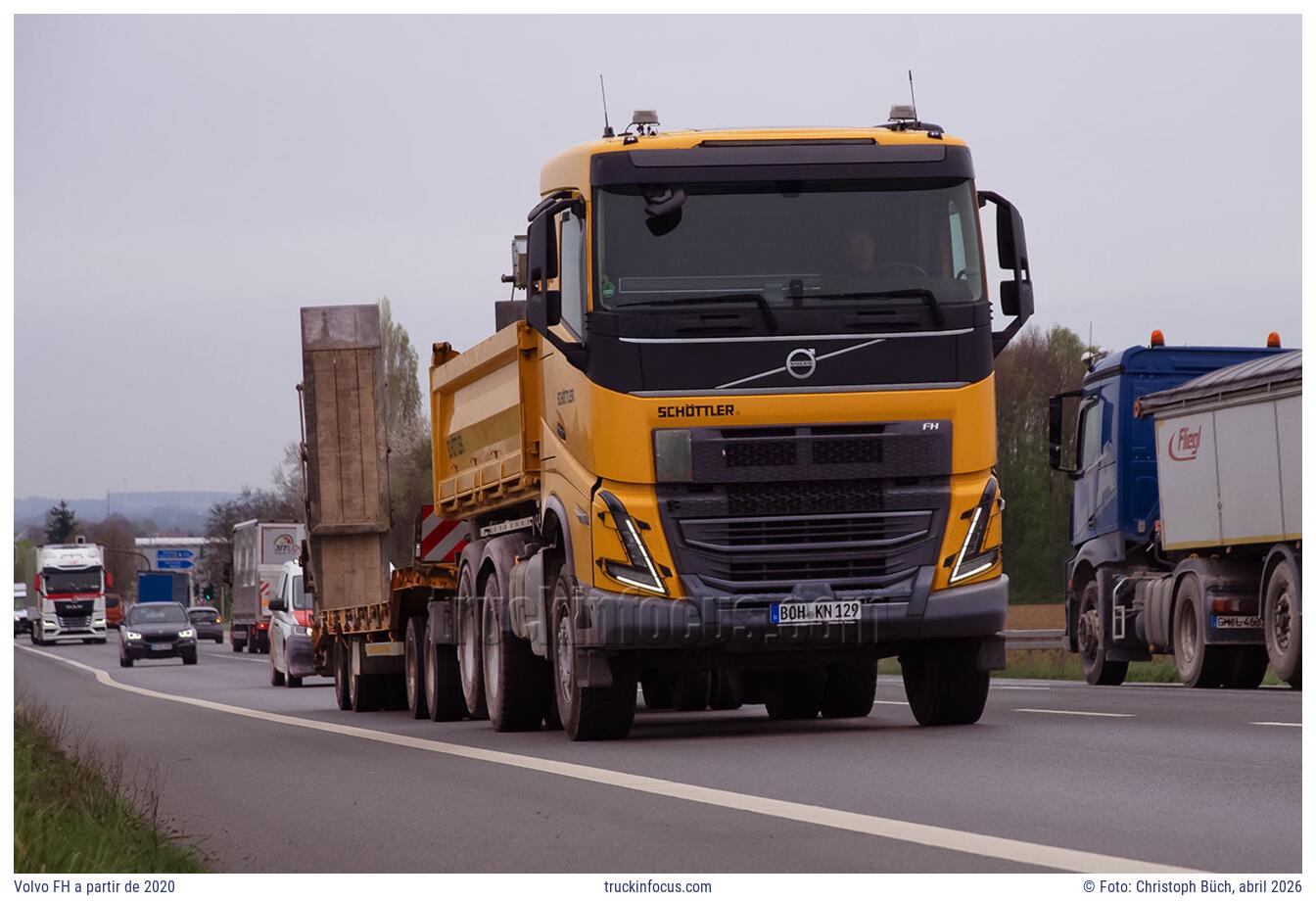 Volvo FH a partir de 2020 Foto abril 2026