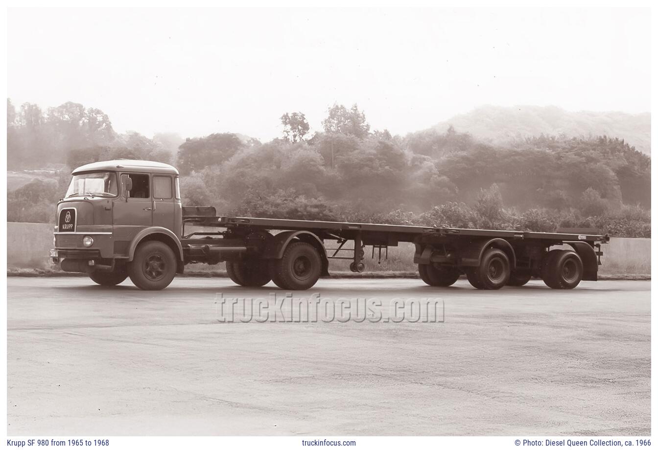 Krupp SF 980 from 1965 to 1968 Photo ca. 1966