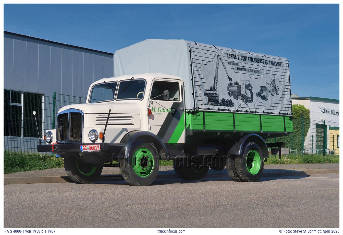 IFA S 4000-1 von 1958 bis 1967 Foto April 2025