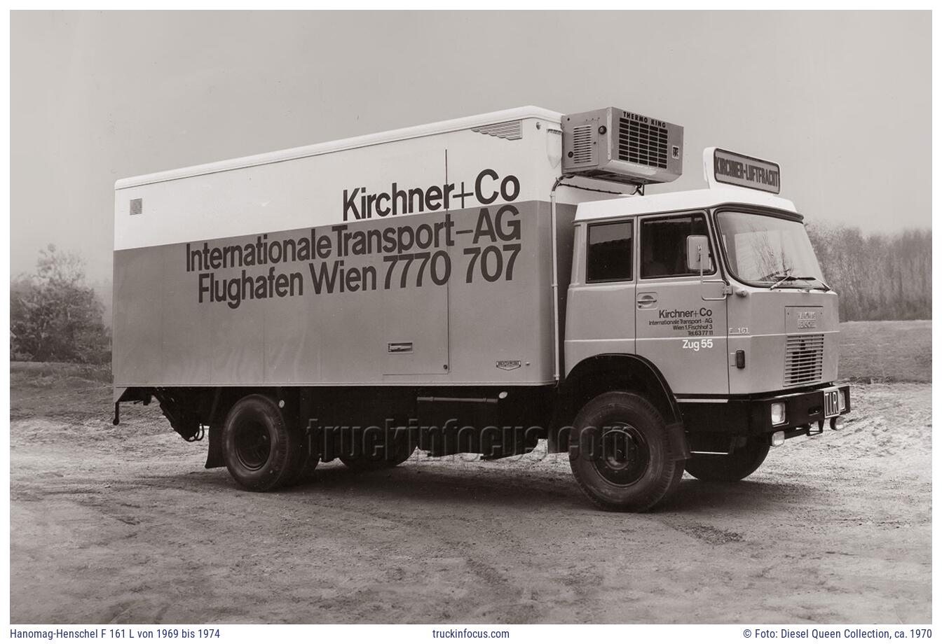 Hanomag-Henschel F 161 L von 1969 bis 1974 Foto ca. 1970