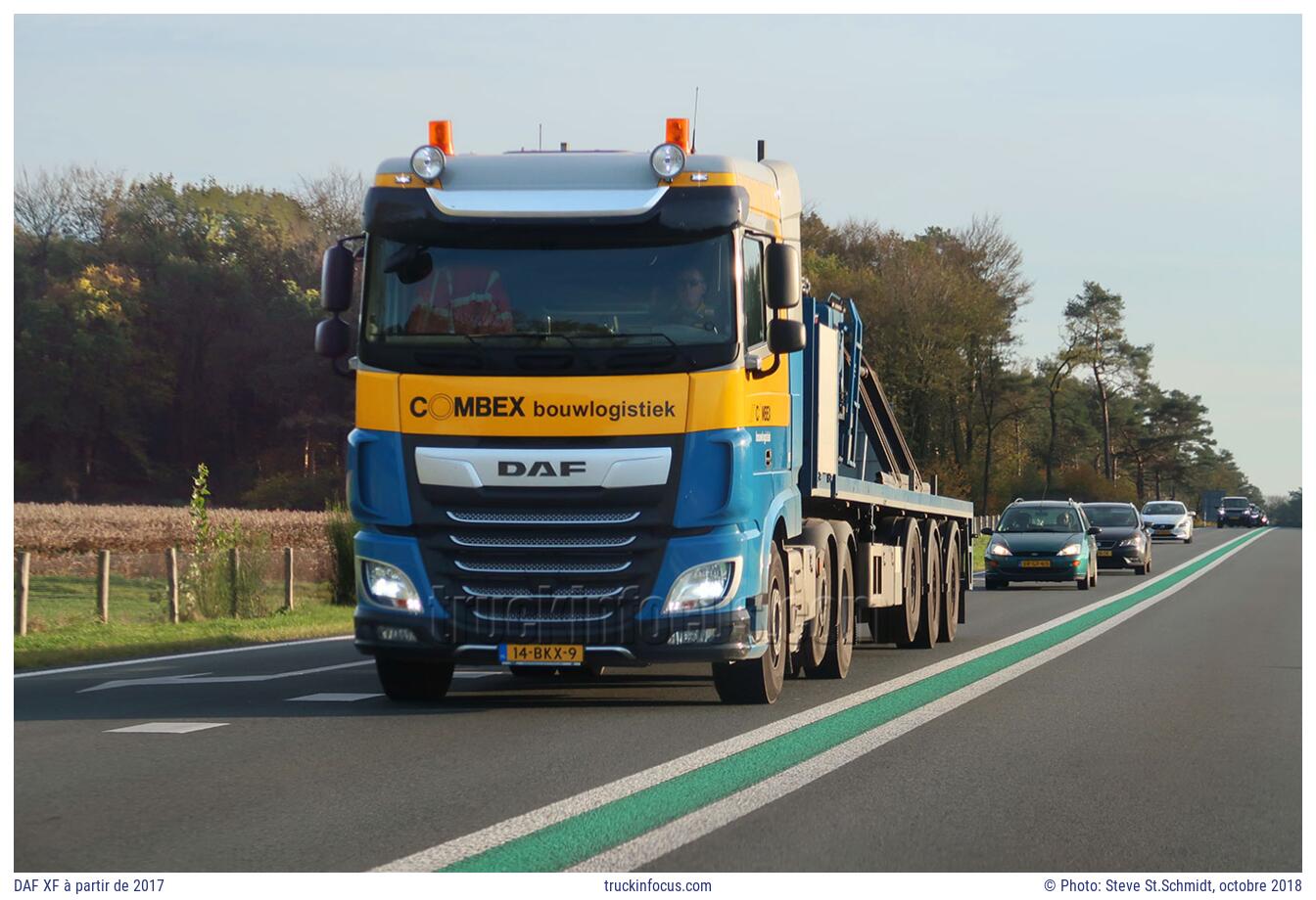 DAF XF à partir de 2017 Photo octobre 2018