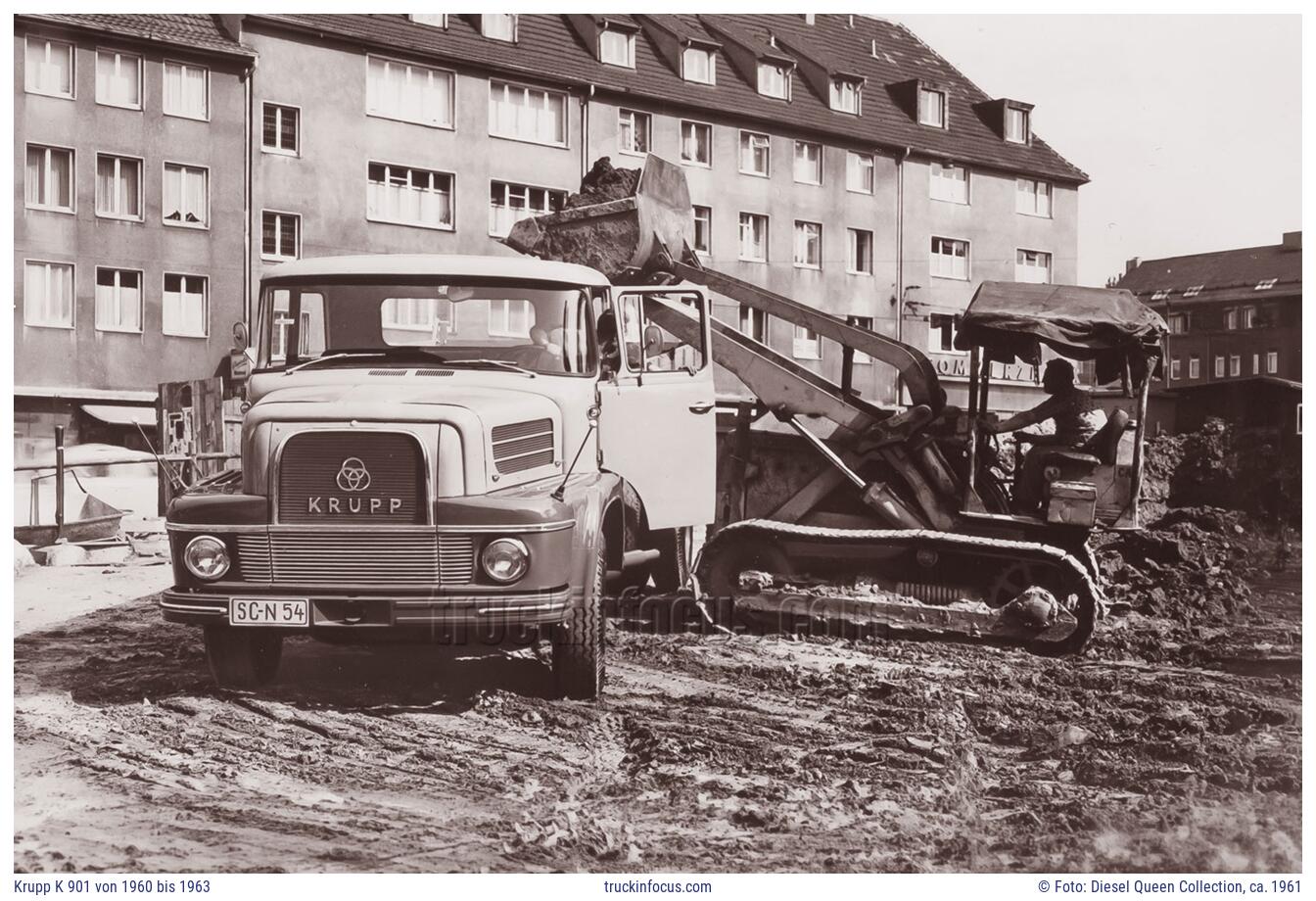 Krupp K 901 von 1960 bis 1963 Foto ca. 1961