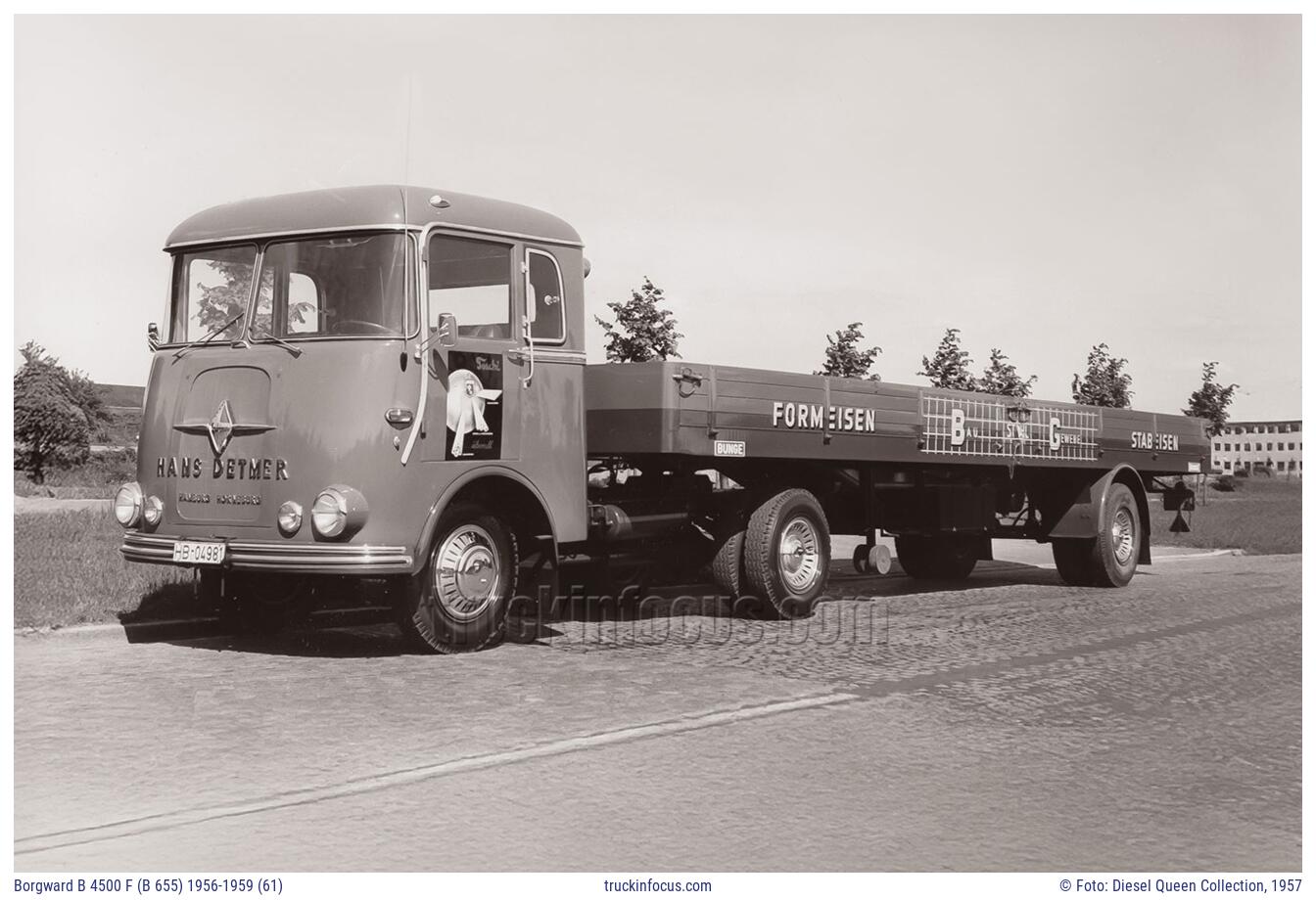 Borgward B 4500 F (B 655) 1956-1959 (61) Foto 1957