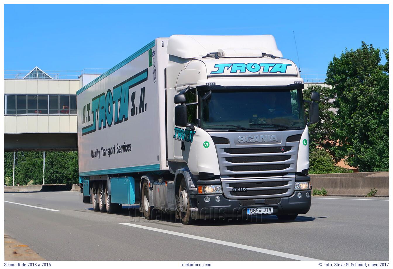 Scania R de 2013 a 2016 Foto mayo 2017