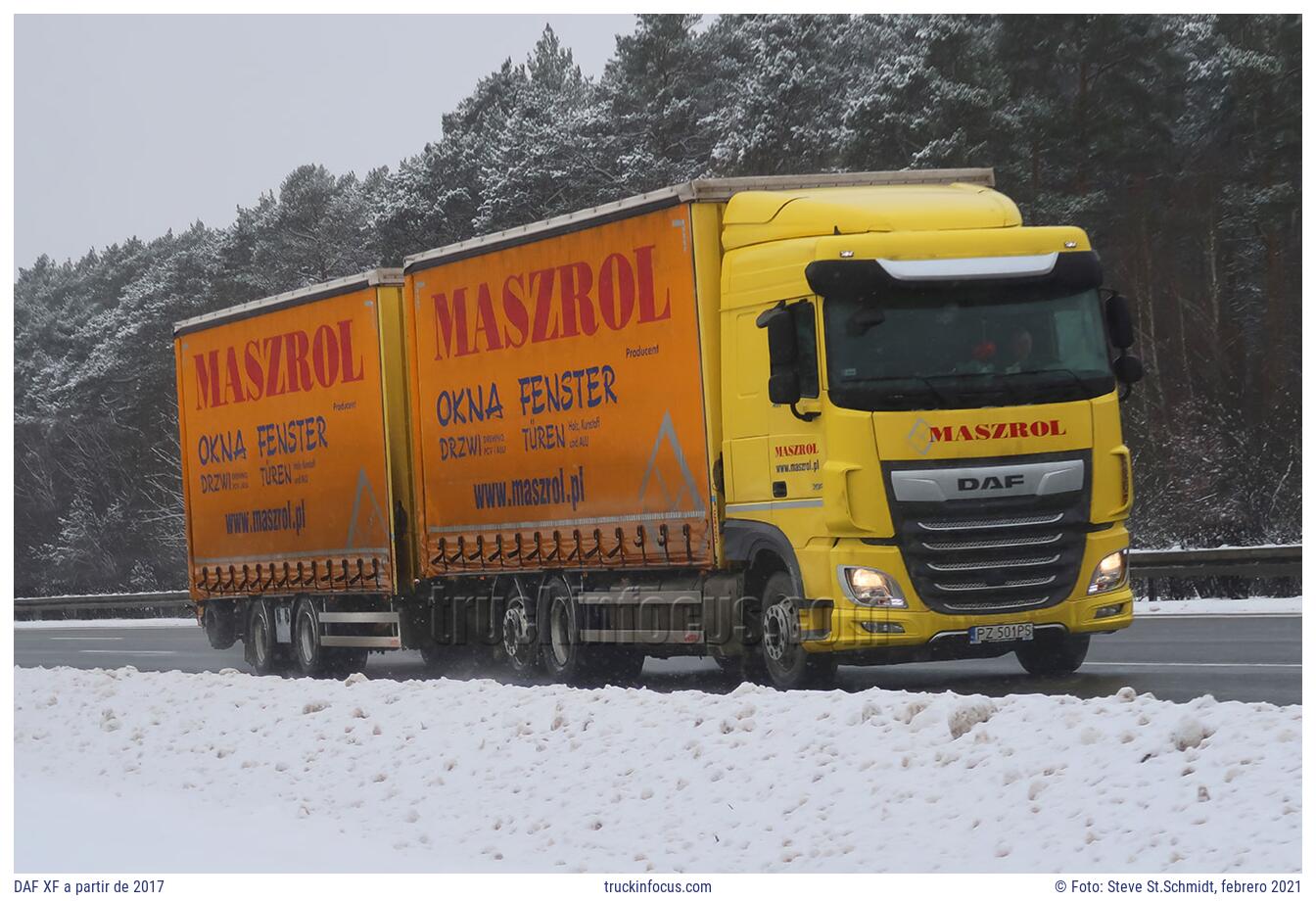 DAF XF a partir de 2017 Foto febrero 2021