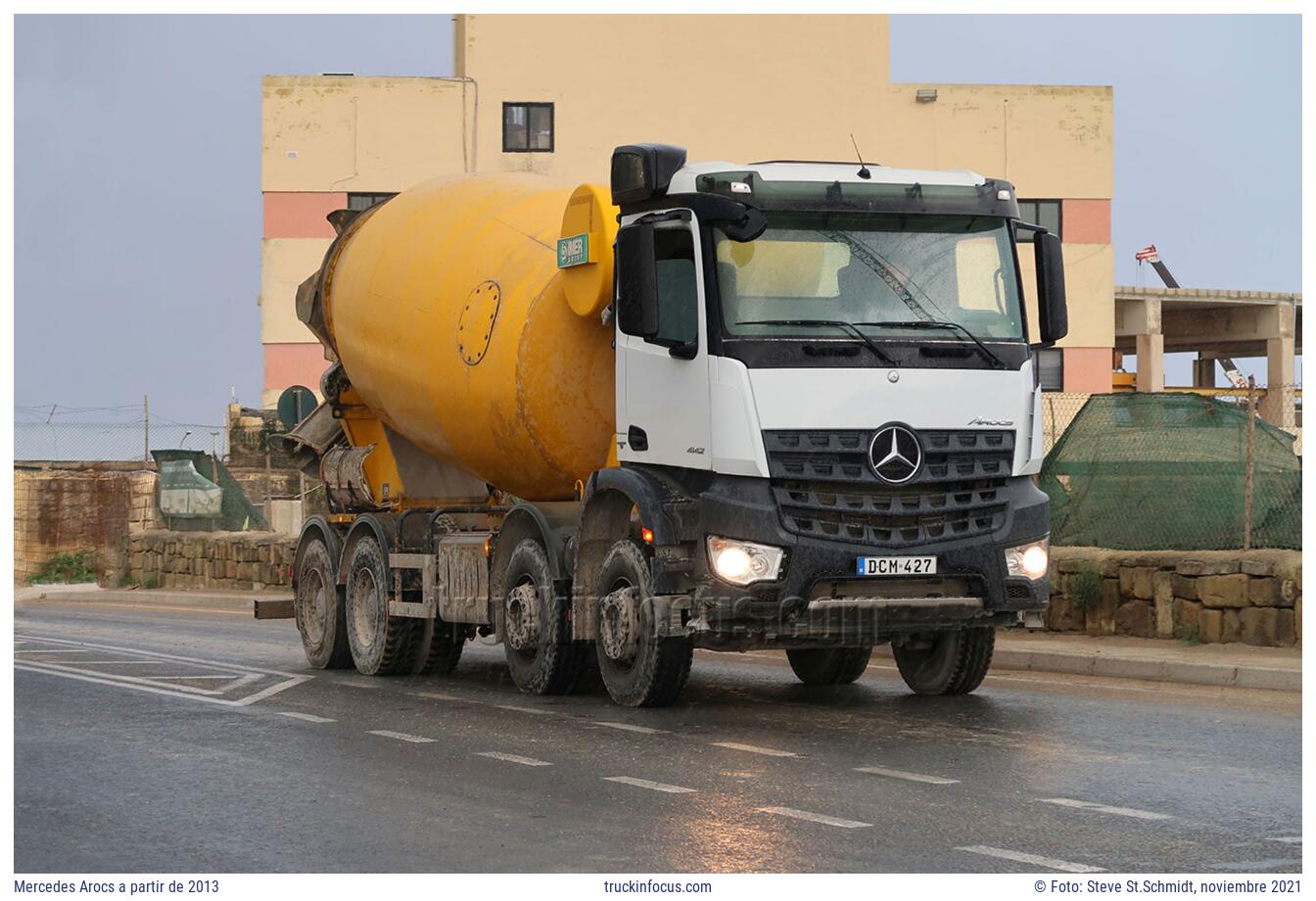 Mercedes Arocs a partir de 2013 Foto noviembre 2021