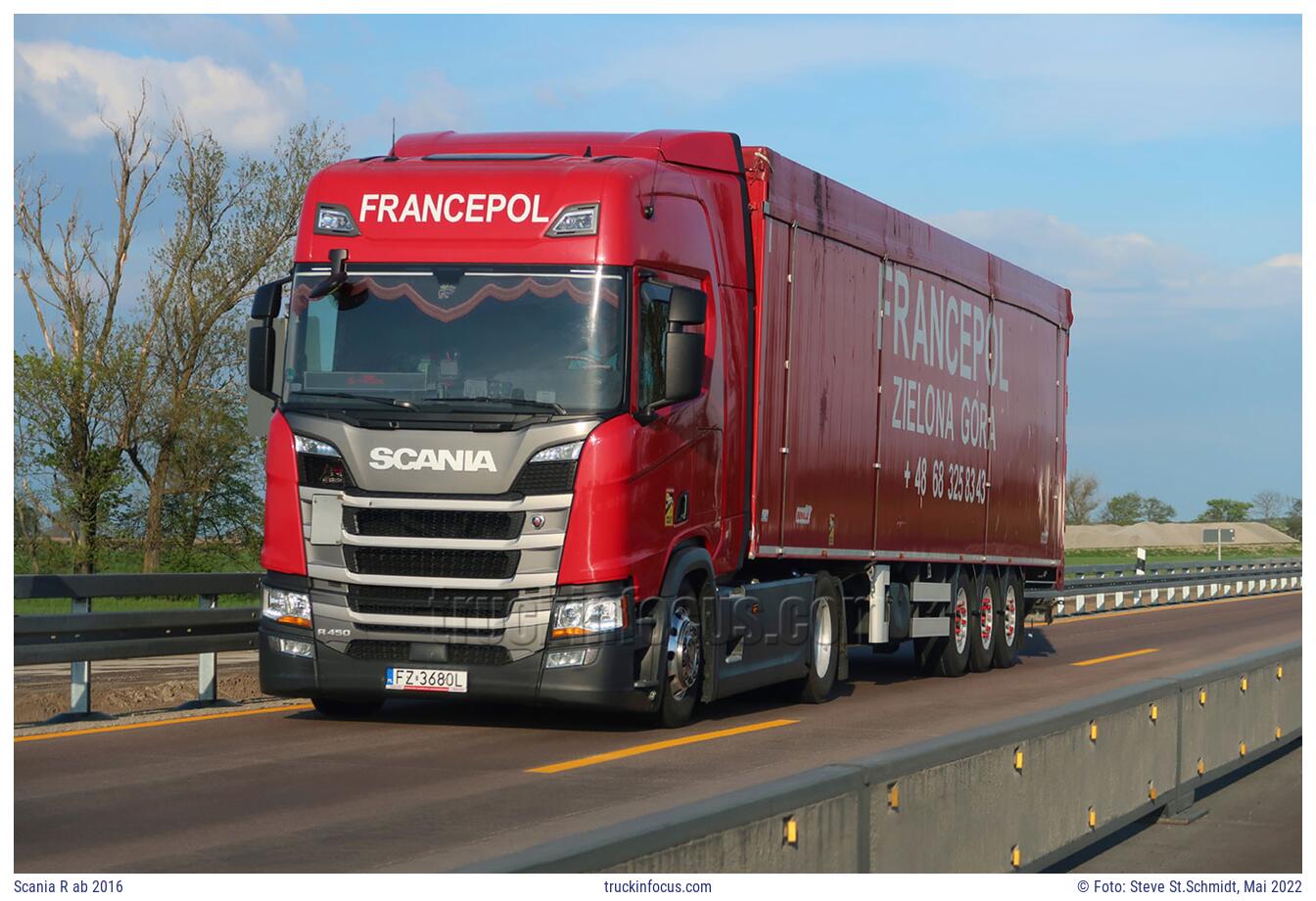 Scania R ab 2016 Foto Mai 2022