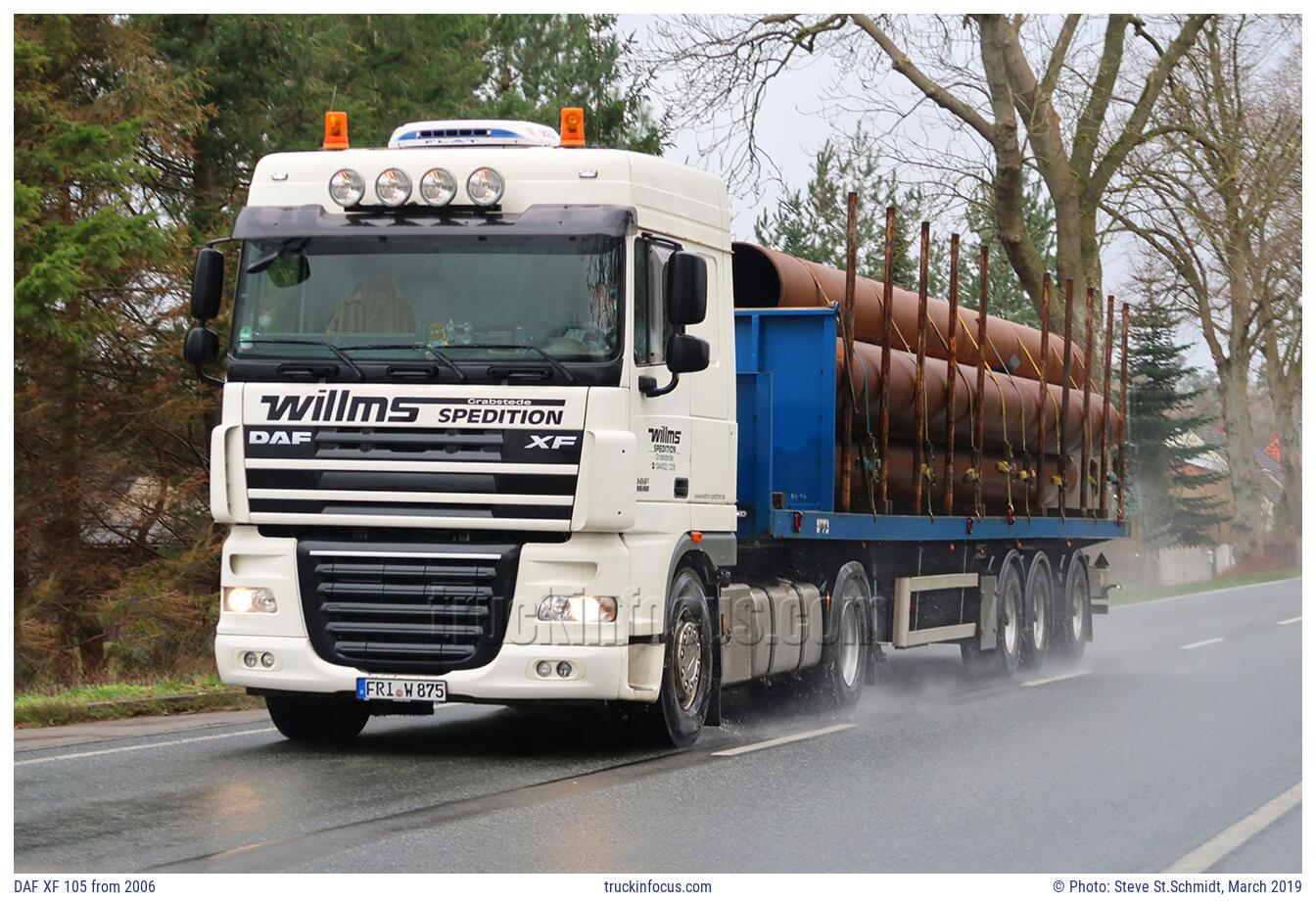 DAF XF 105 from 2006 Photo March 2019
