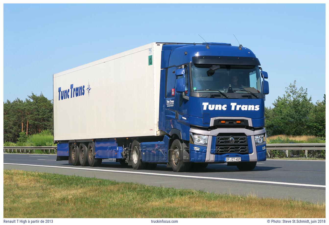 Renault T High à partir de 2013 Photo juin 2018