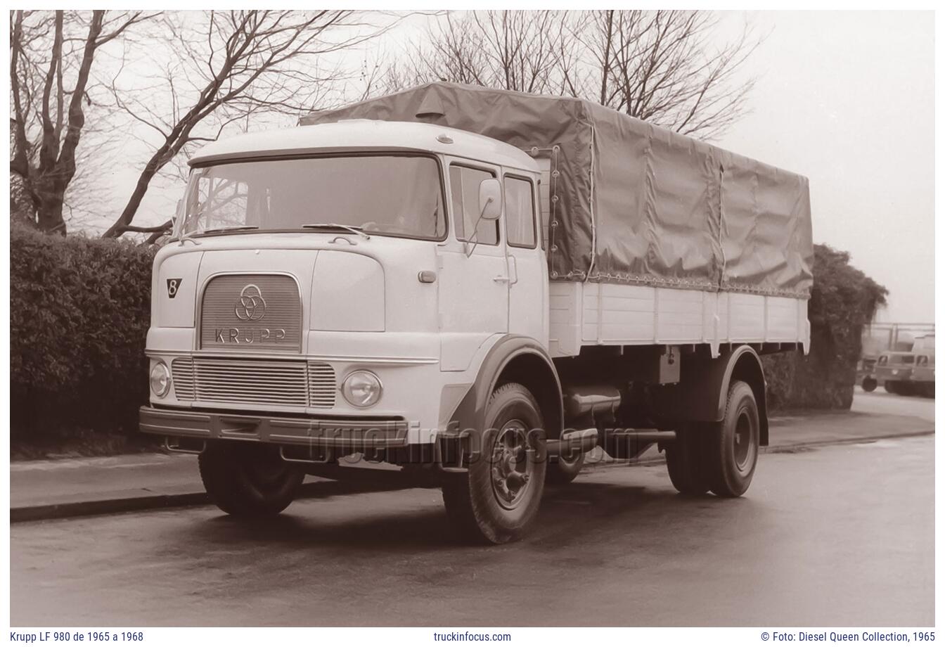 Krupp LF 980 de 1965 a 1968 Foto 1965