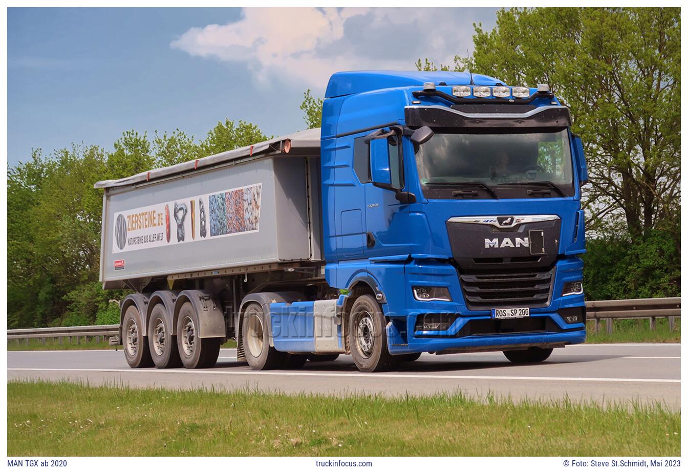 MAN TGX ab 2020 Foto Mai 2023