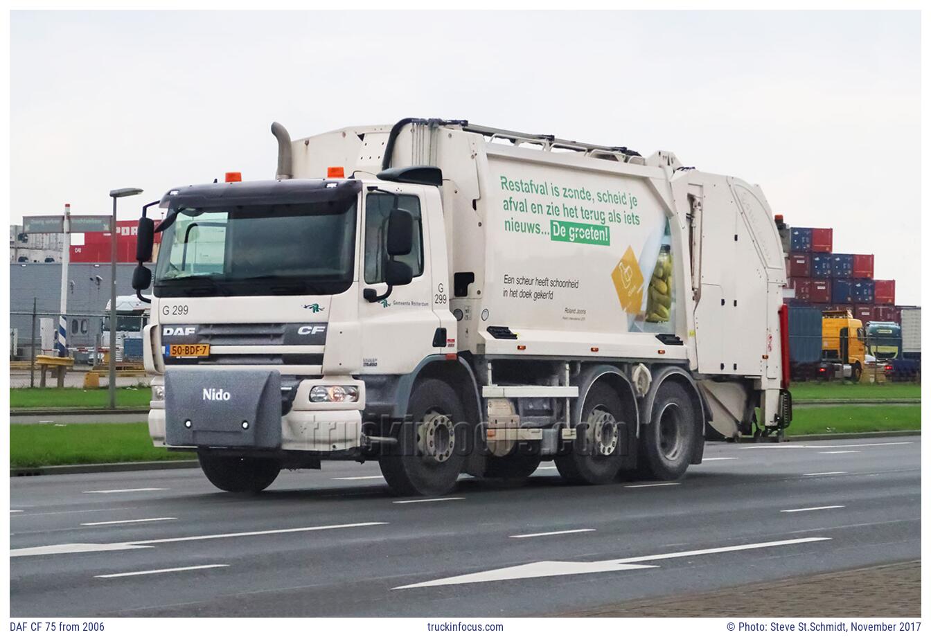 DAF CF 75 from 2006 Photo November 2017