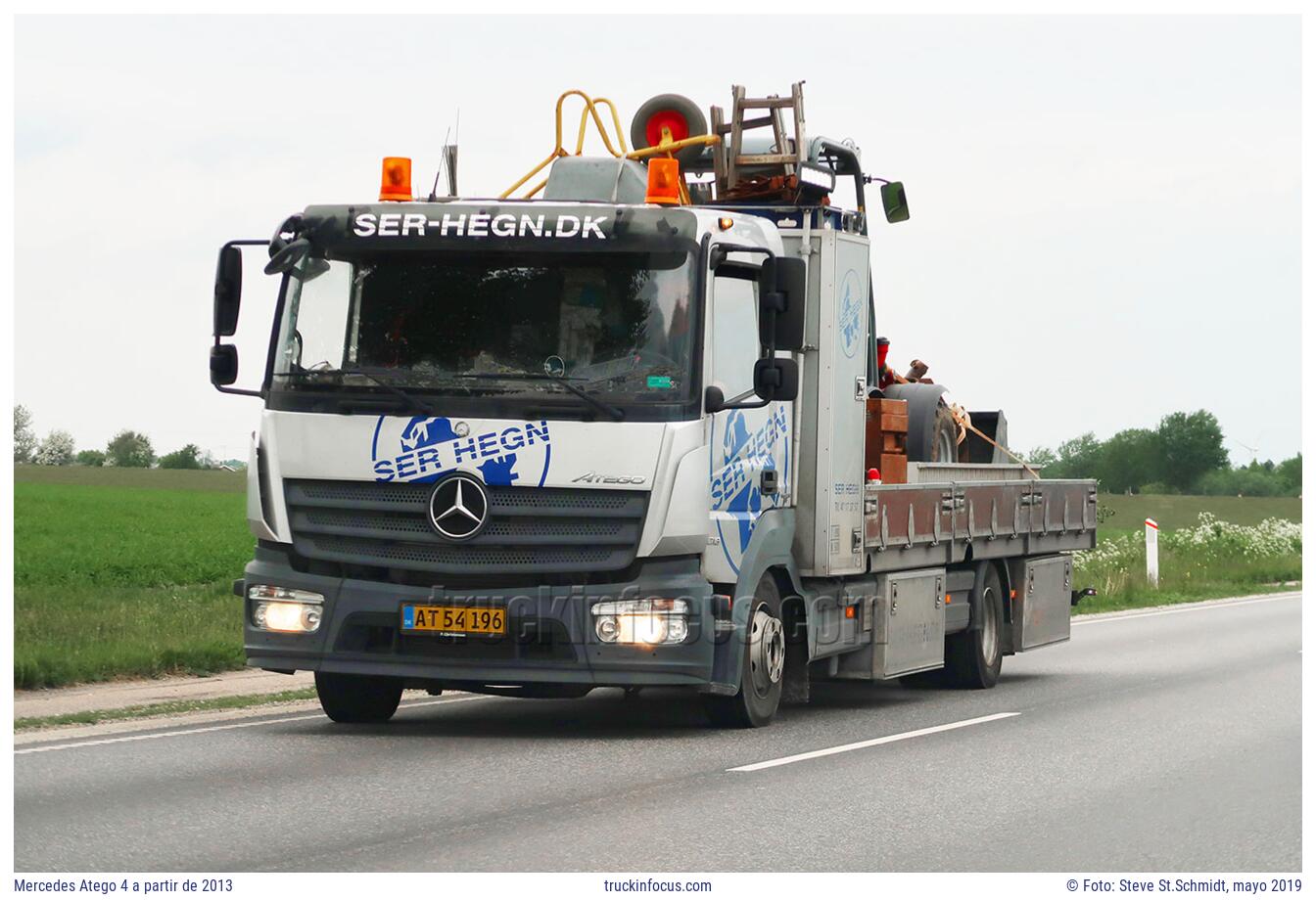 Mercedes Atego 4 a partir de 2013 Foto mayo 2019