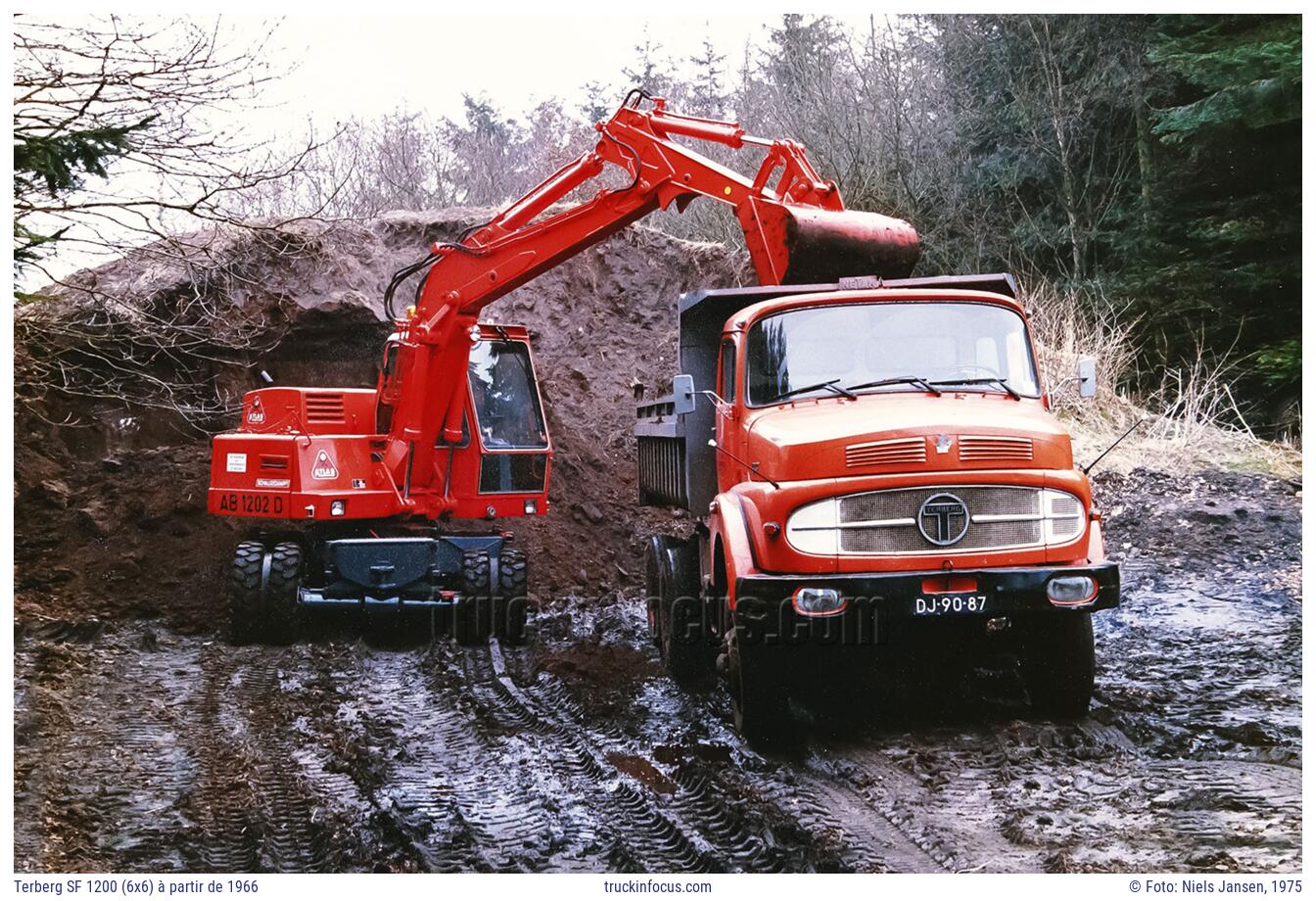 Terberg SF 1200 (6x6) à partir de 1966 Foto 1975