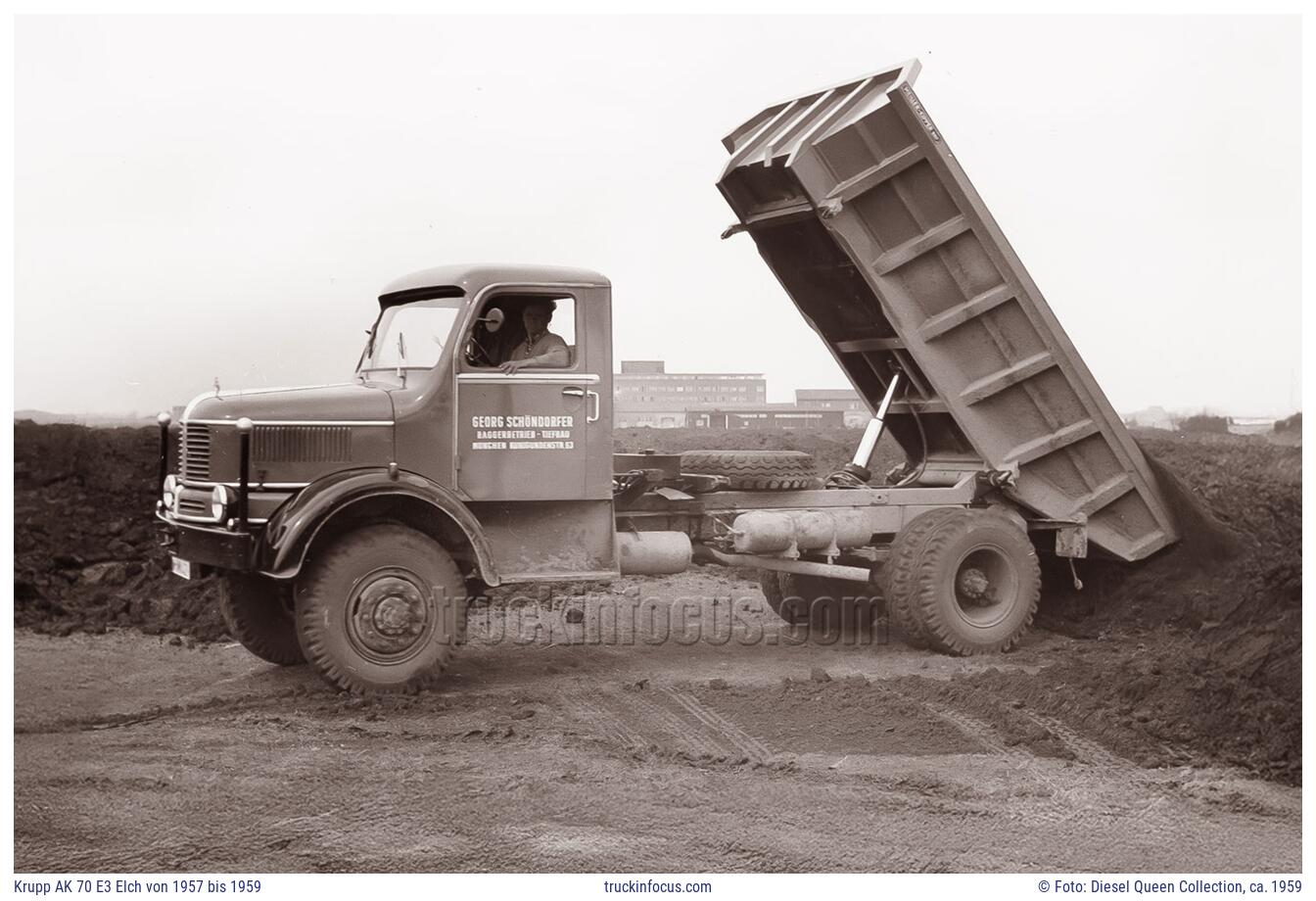 Krupp AK 70 E3 Elch von 1957 bis 1959 Foto ca. 1959