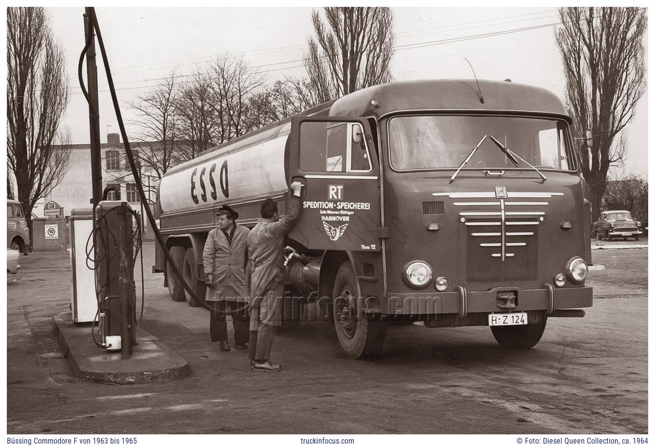 Büssing Commodore F von 1963 bis 1965 Foto ca. 1964