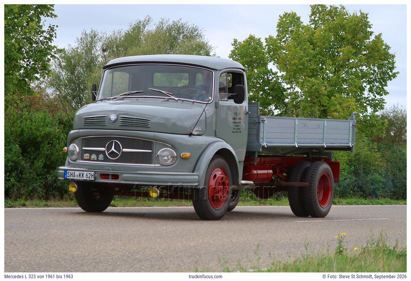 Mercedes L 323 von 1961 bis 1963 Foto September 2026