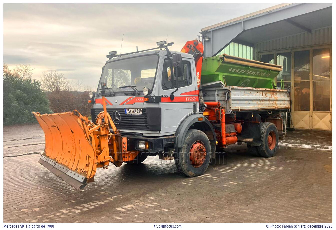 Mercedes SK 1 à partir de 1988 Photo décembre 2025