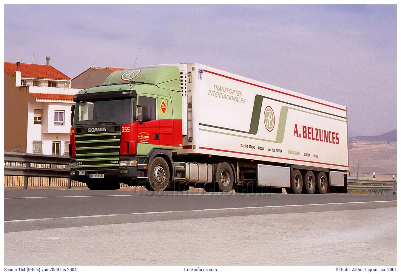 Scania 164 (R-Fhs) von 2000 bis 2004 Foto ca. 2001
