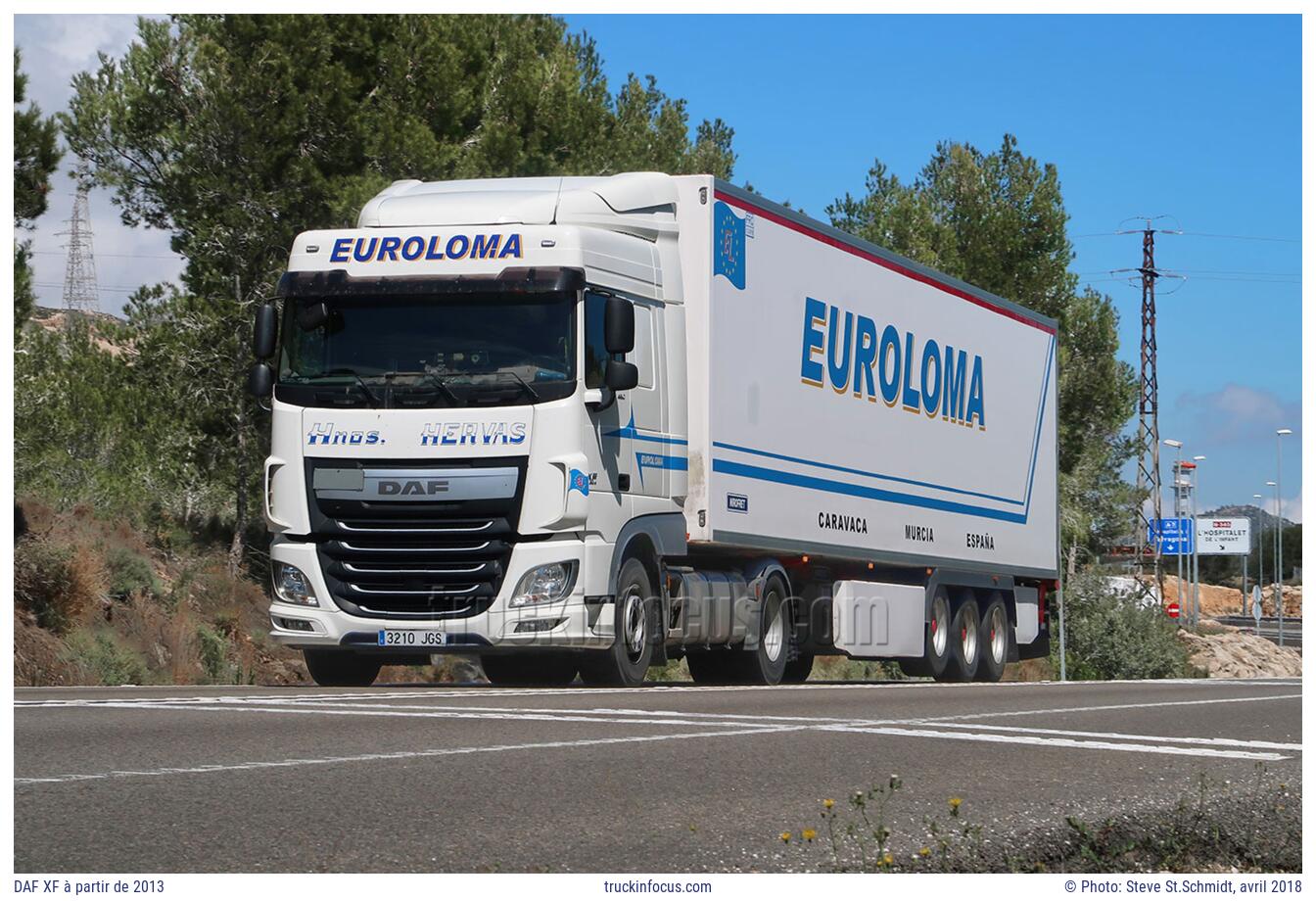 DAF XF à partir de 2013 Photo avril 2018