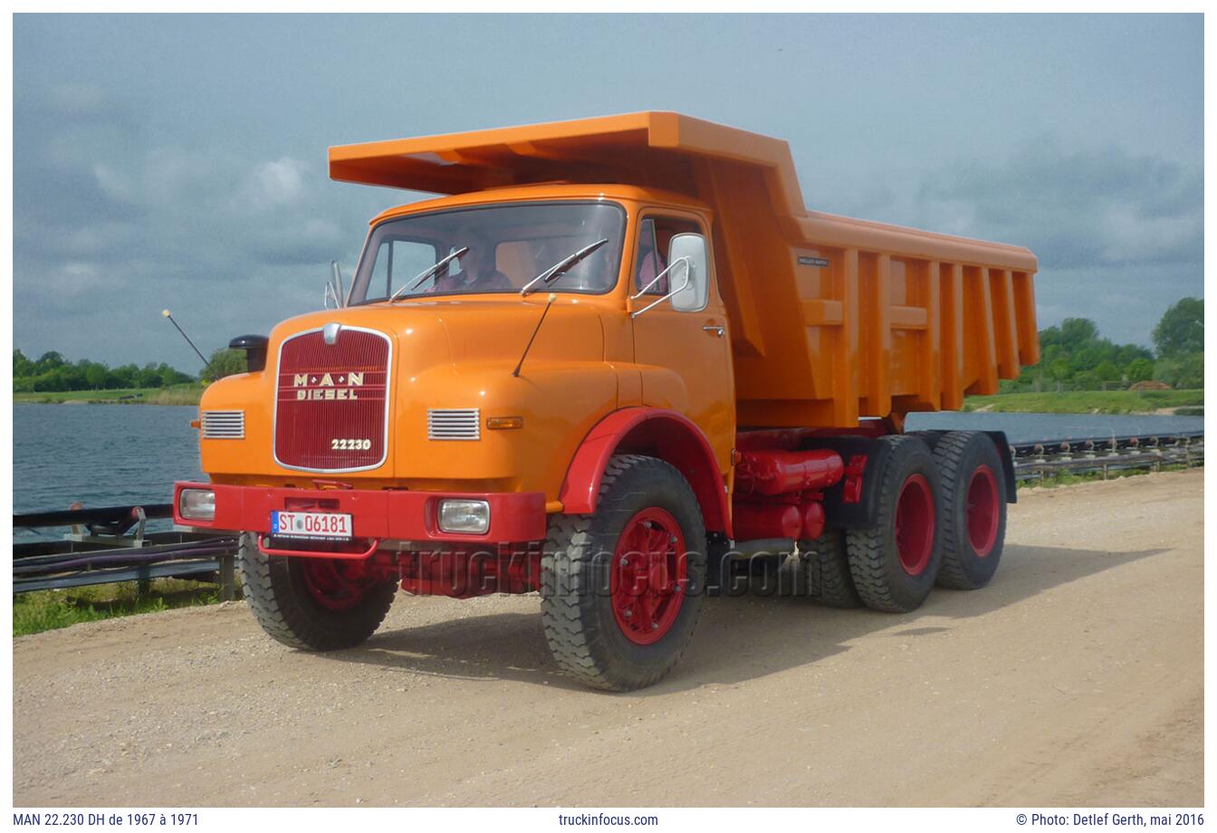 MAN 22.230 DH de 1967 à 1971 Photo mai 2016