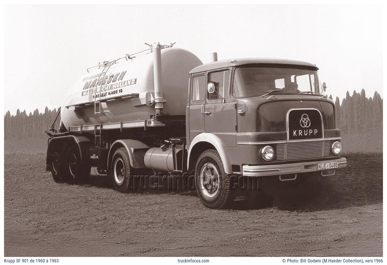 Krupp SF 901 de 1960 à 1963 Photo vers 1966