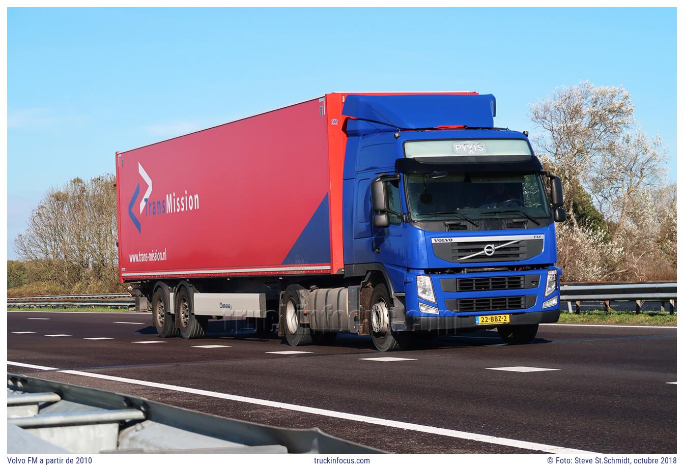 Volvo FM a partir de 2010 Foto octubre 2018