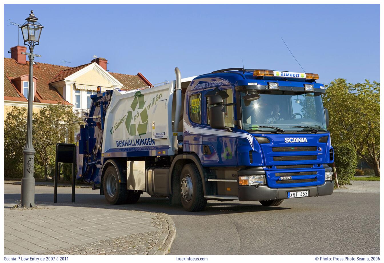 Scania P Low Entry de 2007 à 2011 Photo 2006