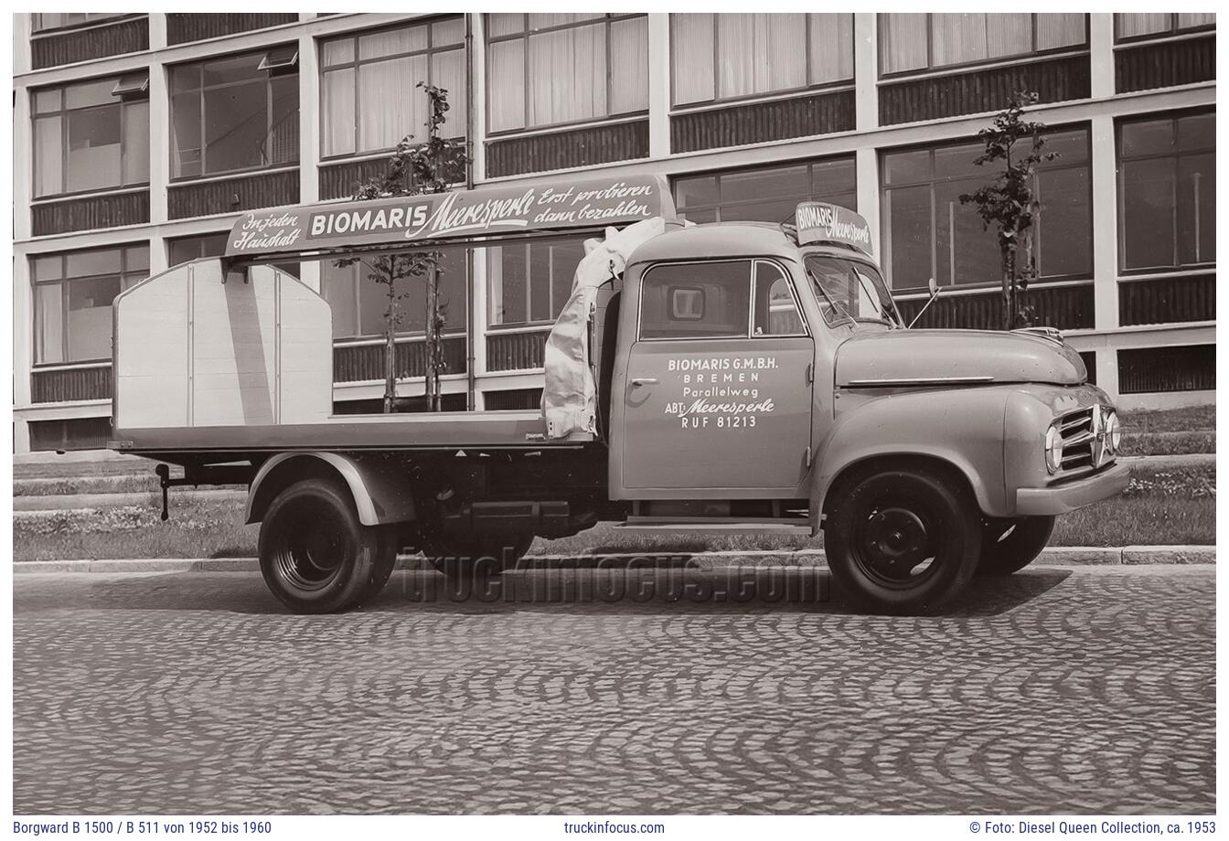 Borgward B 1500 / B 511 von 1952 bis 1960 Foto ca. 1953