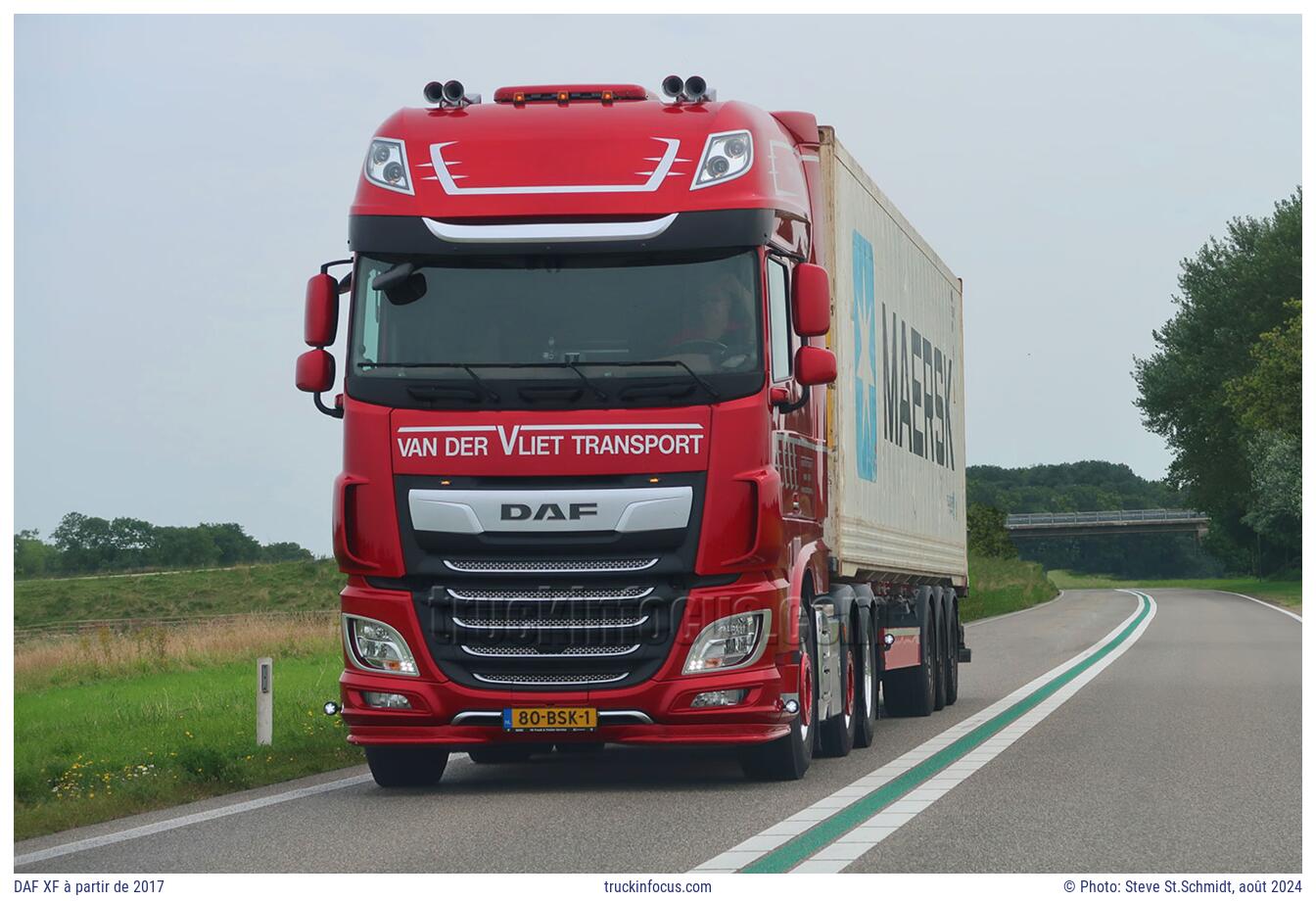 DAF XF à partir de 2017 Photo août 2024