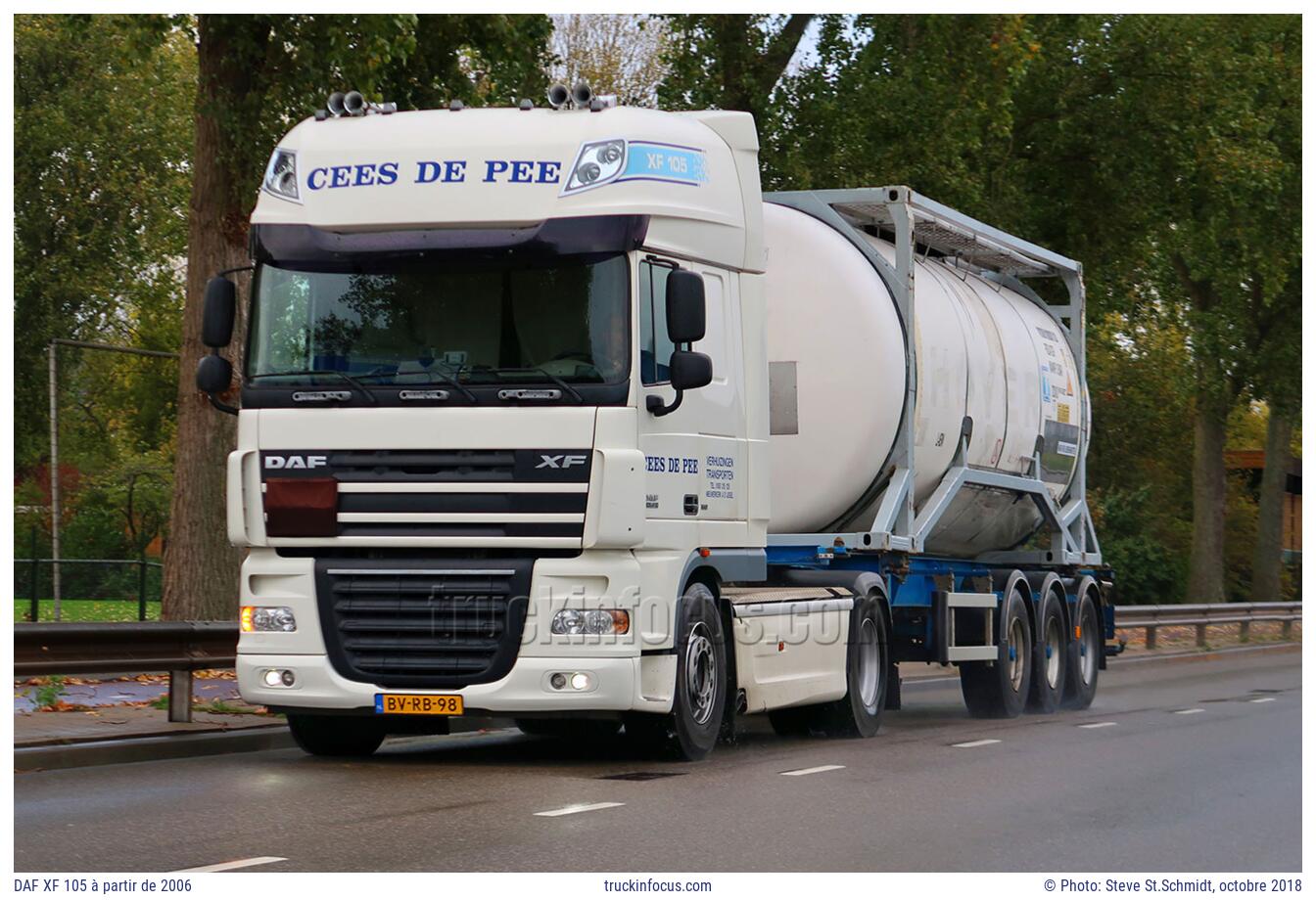 DAF XF 105 à partir de 2006 Photo octobre 2018