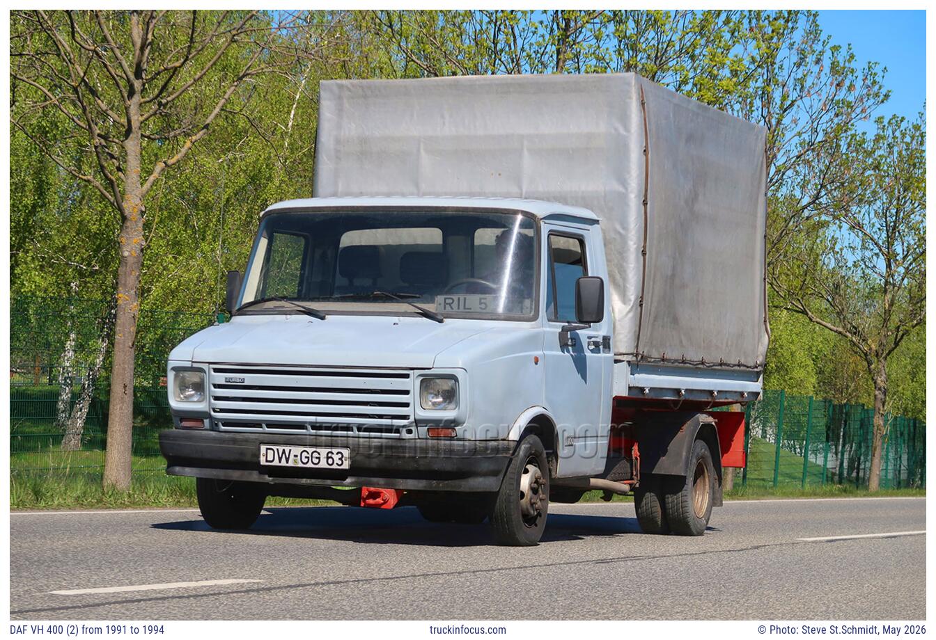 DAF VH 400 (2) from 1991 to 1994 Photo May 2026