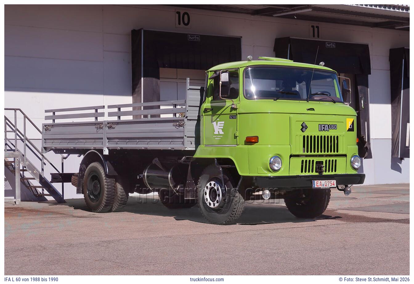 IFA L 60 von 1988 bis 1990 Foto Mai 2026