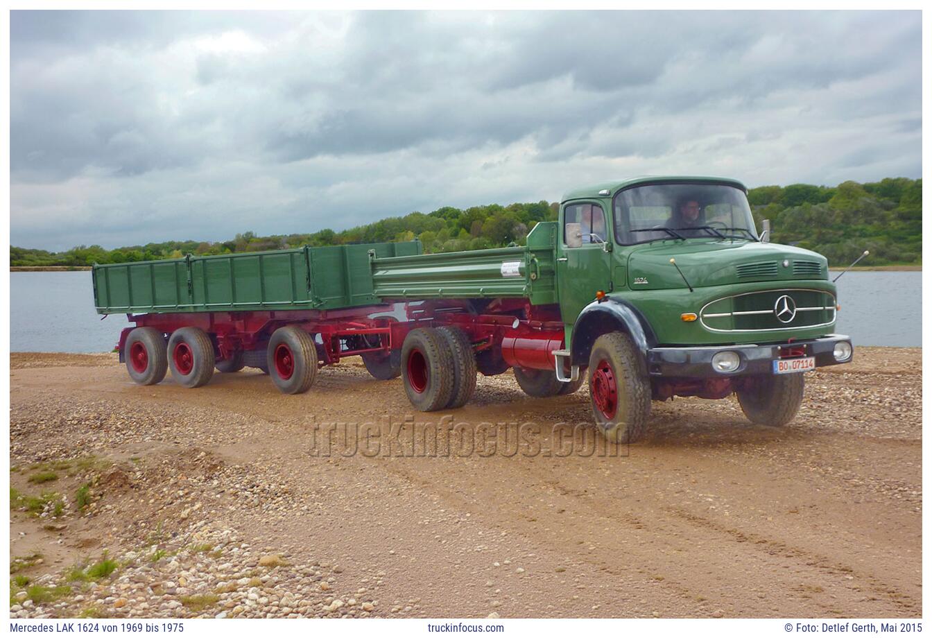 Mercedes LAK 1624 von 1969 bis 1975 Foto Mai 2015