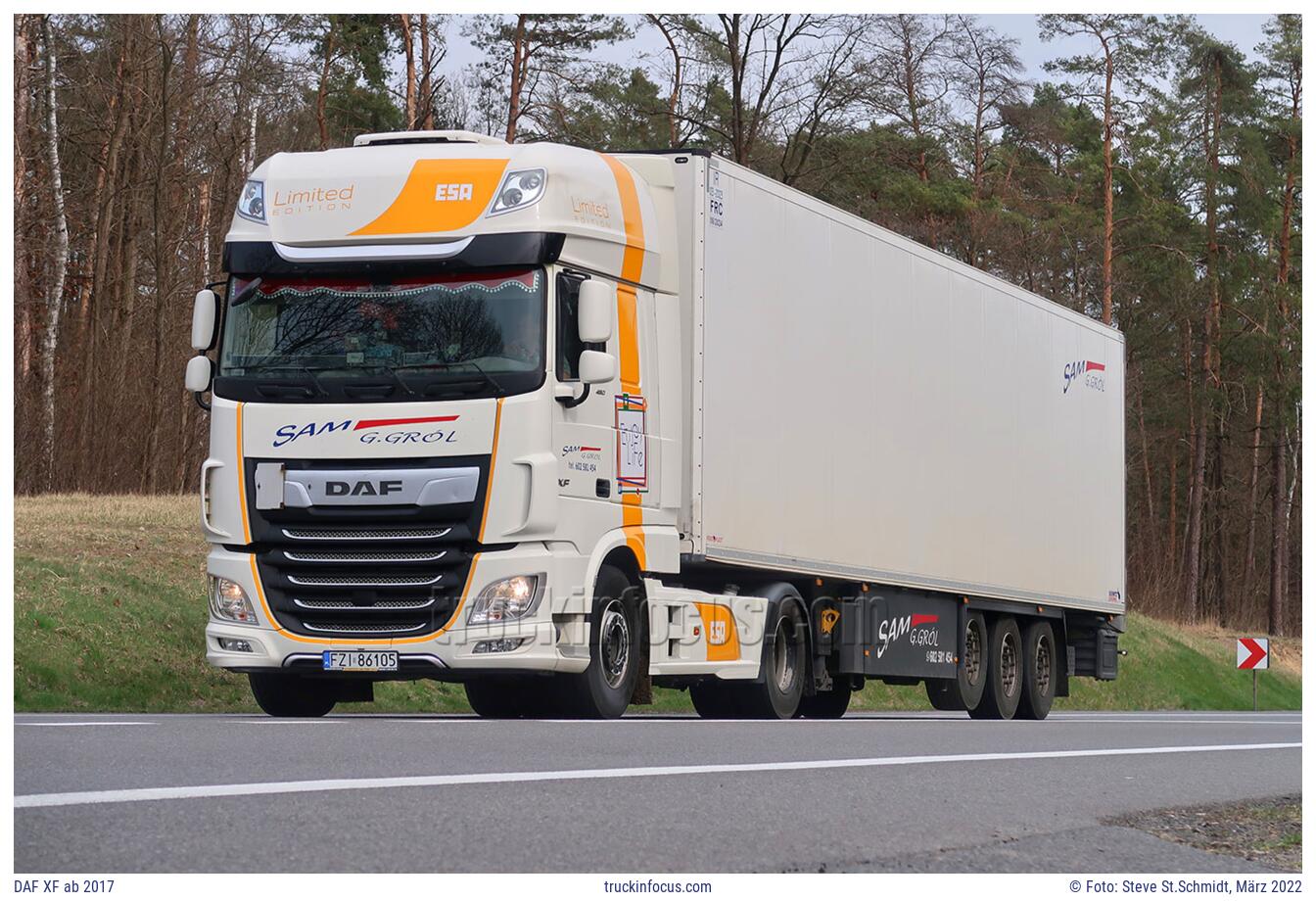 DAF XF ab 2017 Foto März 2022