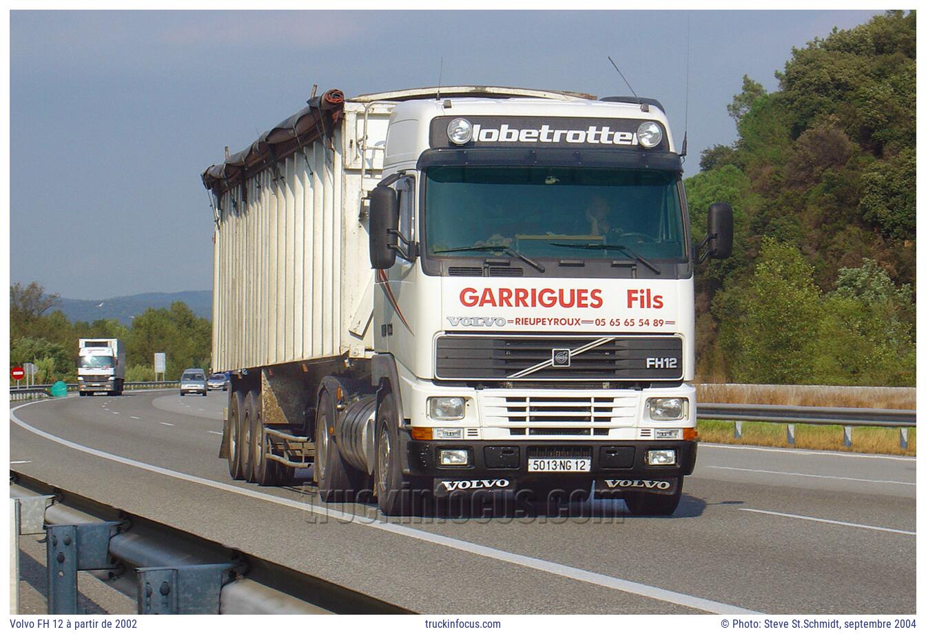 Volvo FH 12 à partir de 2002 Photo septembre 2004