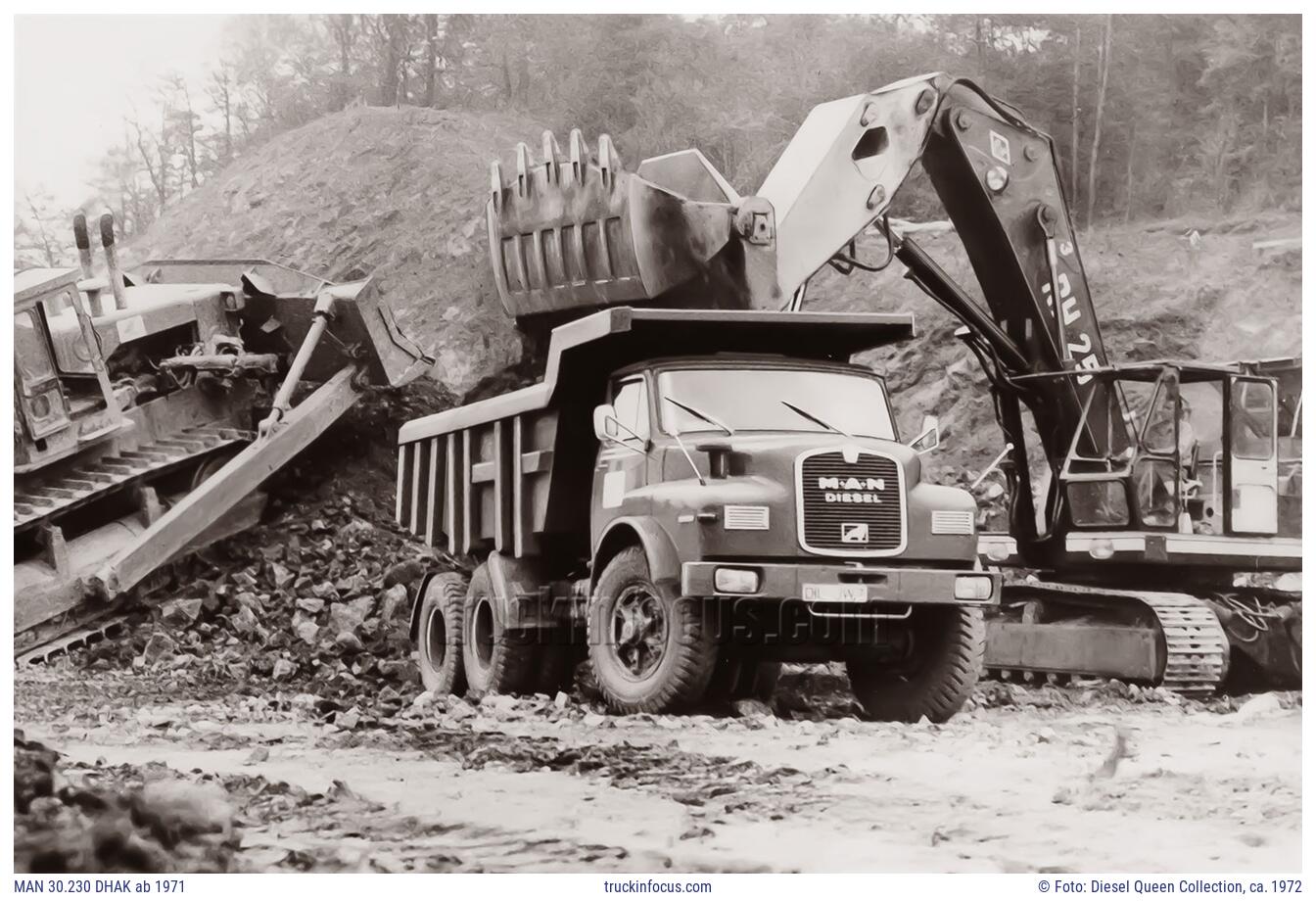 MAN 30.230 DHAK ab 1971 Foto ca. 1972